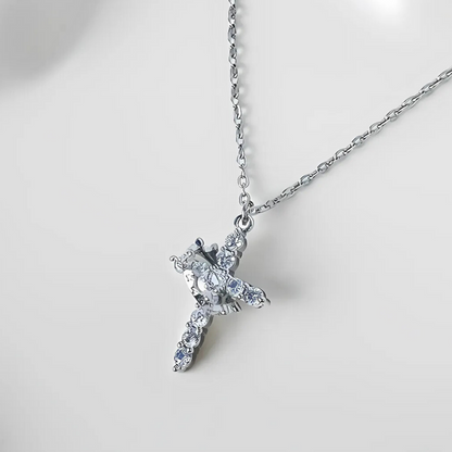Cross Crown Necklace